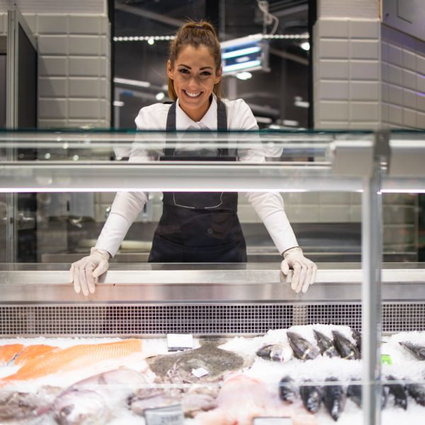 Fish Mongers Fridge Display Cabinet